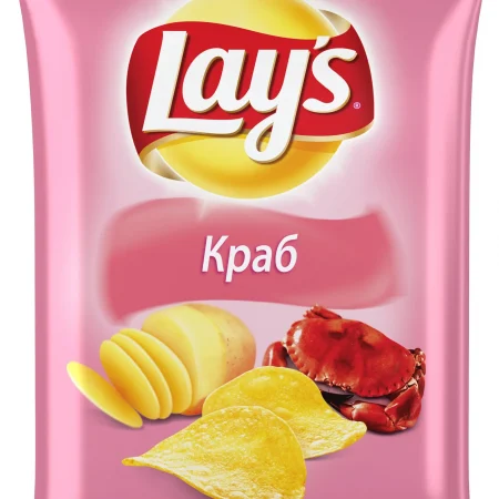 Чипсы Lays Краб 80 г