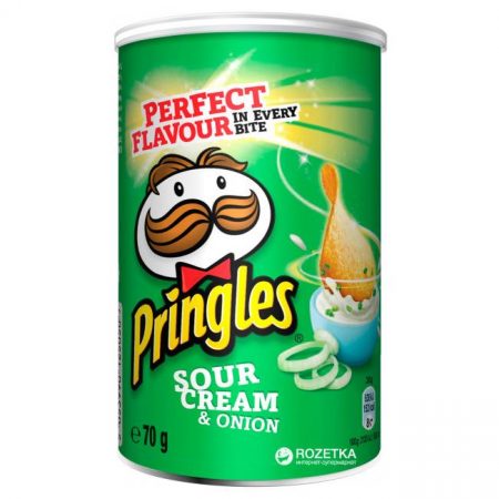 Чипсы Pringles сметана-лук 70 г