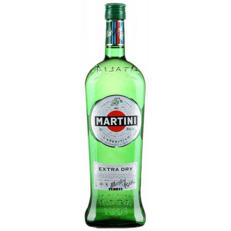 Вермут Martini Вермут Extra Dry белый сухой 1 л