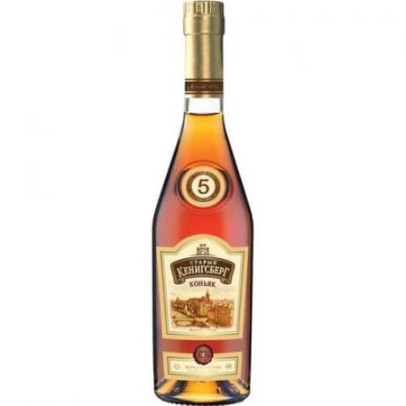 Коньяк Старый Кенигсберг 4 года 0.7 л