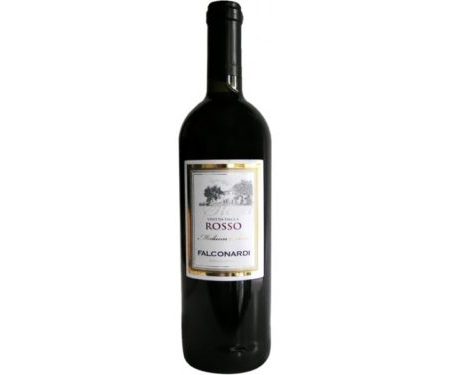 Вино Falconardi Rosso Dry красное полусладкое 0.75 л